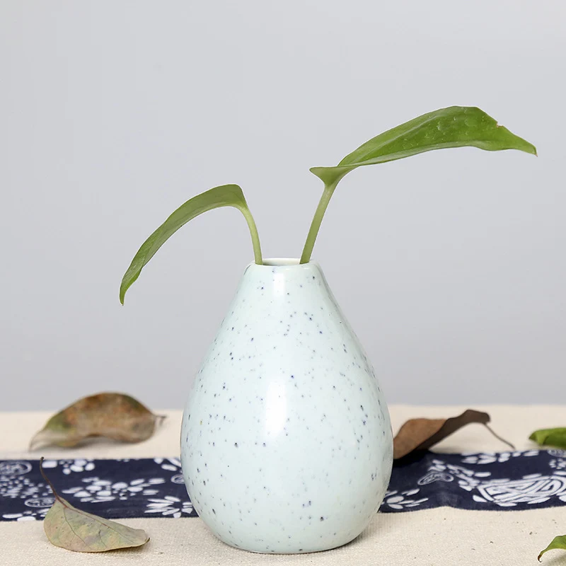 Kreative texturierte Keramikblumenvase Brehn