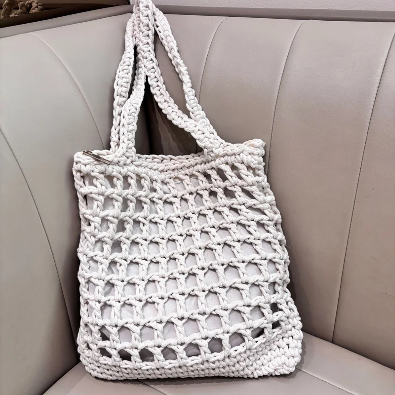 Handgeknüpfte Netztasche Skanto