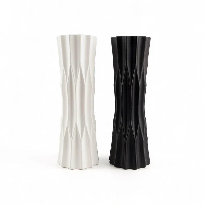 Moderne geometrische Vase Brehn