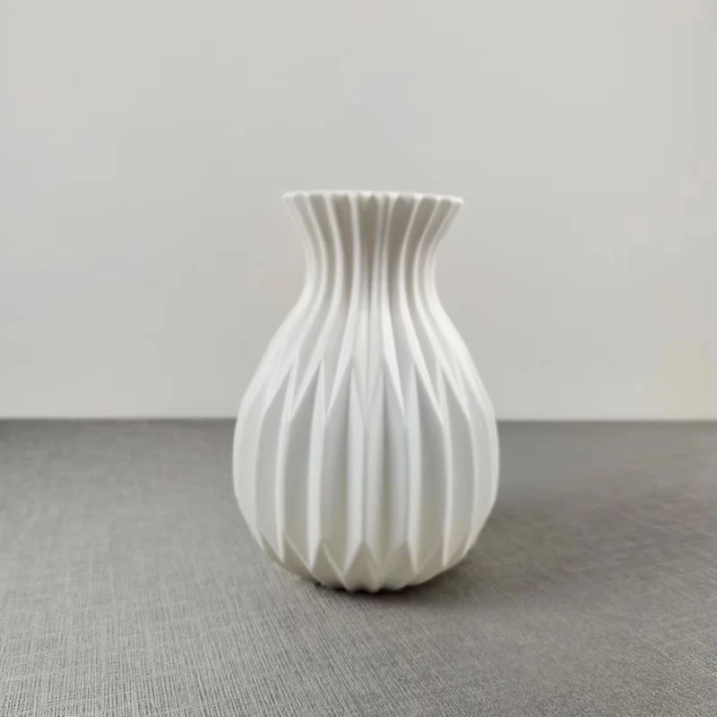 Moderne dekorative strukturierte Vase Brehn