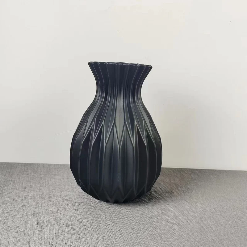 Moderne dekorative strukturierte Vase Brehn