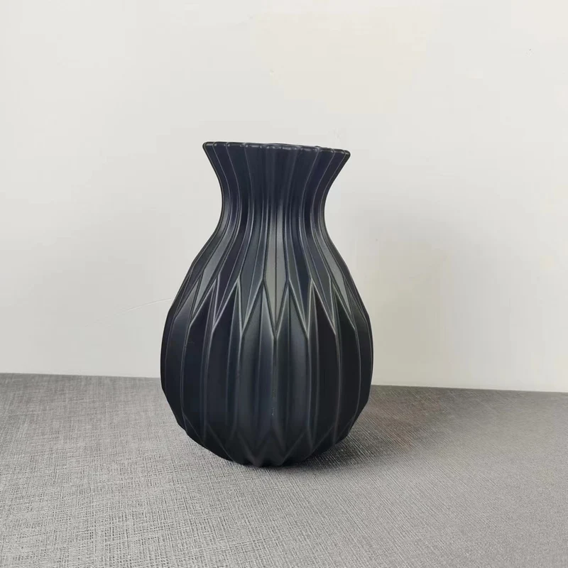 Moderne dekorative strukturierte Vase Brehn
