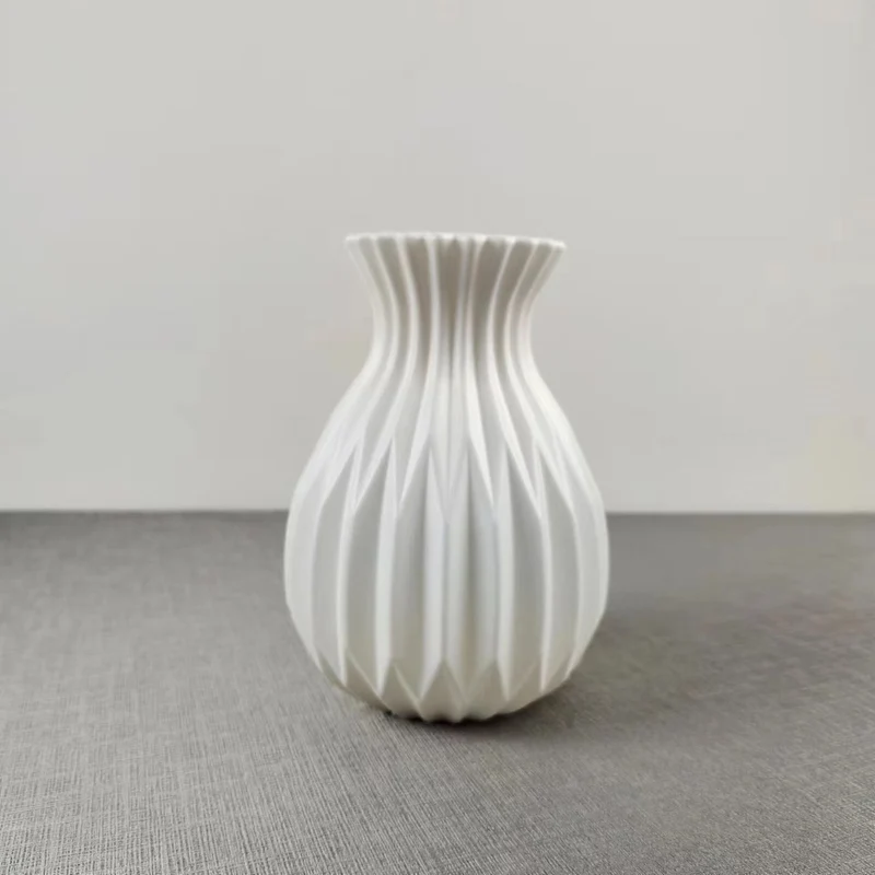 Moderne dekorative strukturierte Vase Brehn