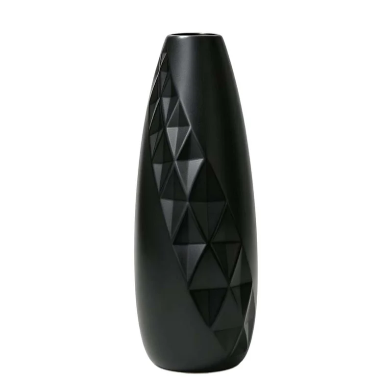 Geometrische Texturierte Dekorative Blumenvase Brehn