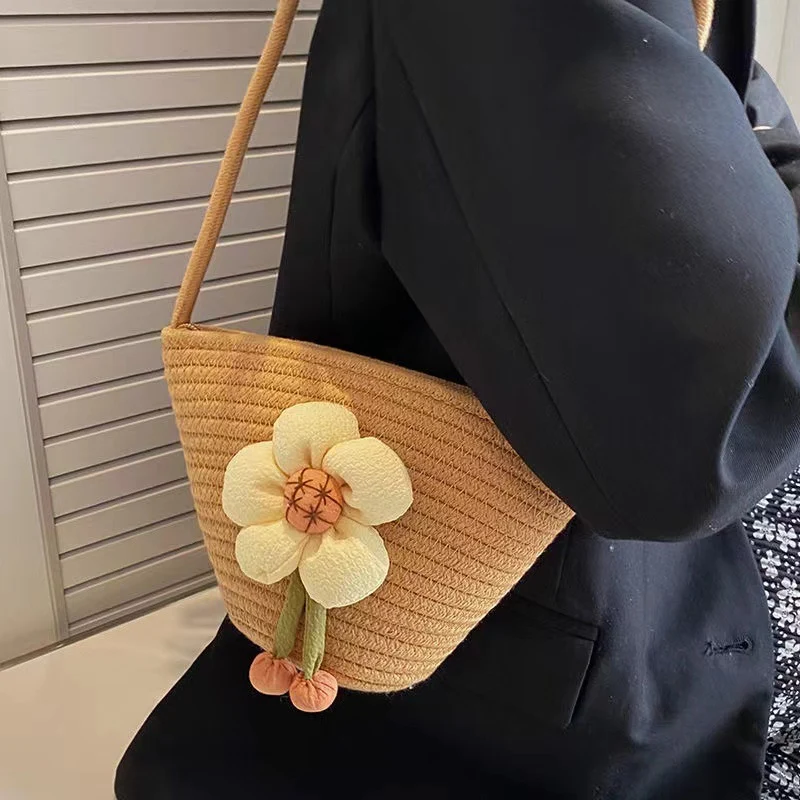 Blumige Umhängetasche Skanto