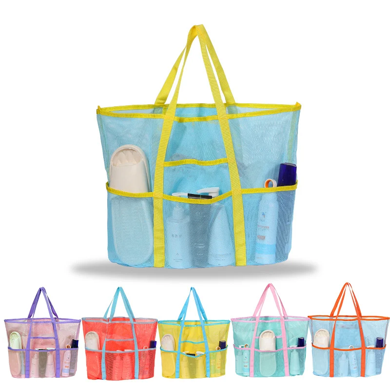 Geräumige und atmungsaktive Mesh-Strandtasche Skanto