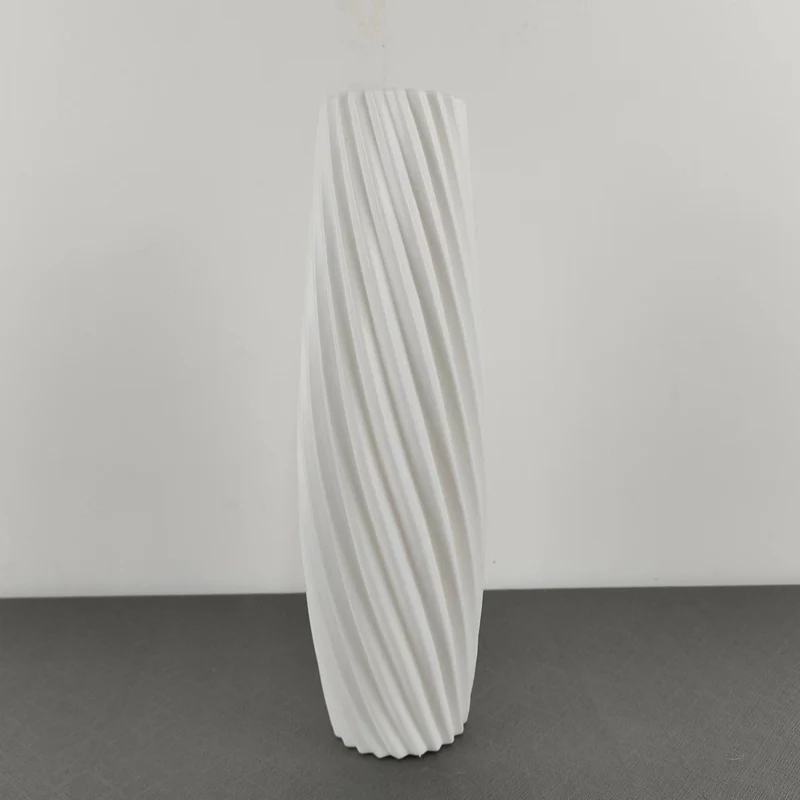 Textured Spiral Decorative Vase Brehn