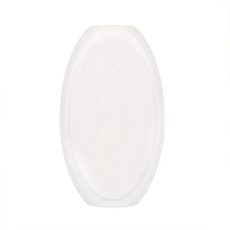 Texturierte ovale dekorative Vase Brehn