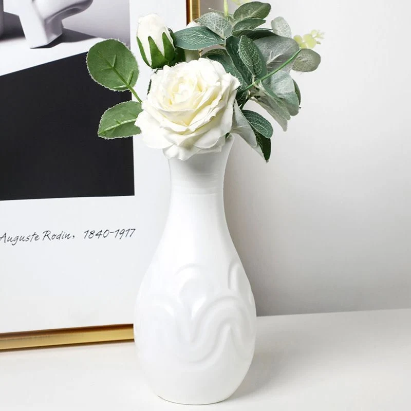 Elegante Texturierte Dekorative Blumenvase Brehn