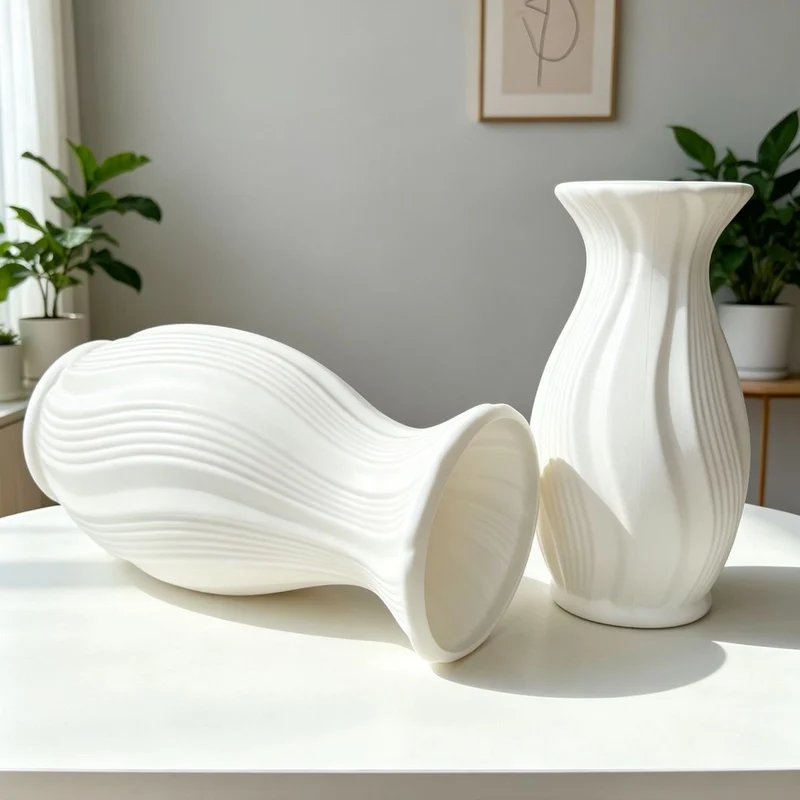 Strukturierte dekorative Blumenvasen Brehn