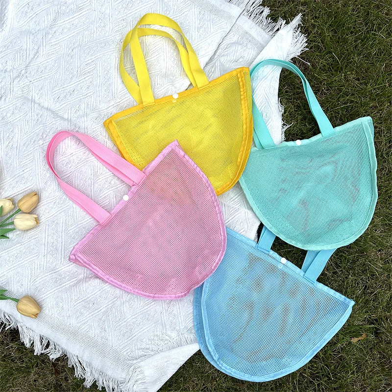 Robuste Netz-Strandtasche mit breiten Trägern Skanto