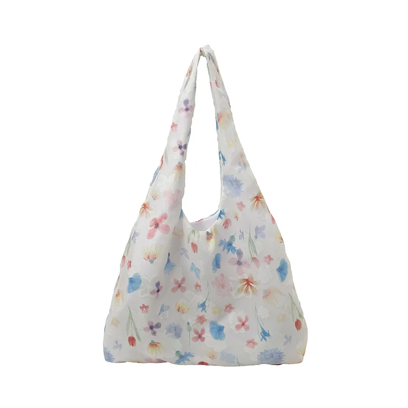 Umweltfreundliche Tote Bag mit Blumenmuster Skanto