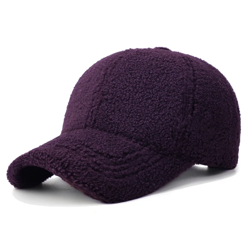 Damen Plüsch-Fleece-Baseballkappe Skanto