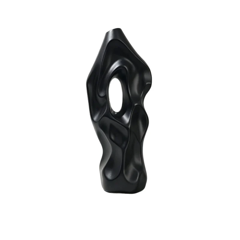 Skulpturale abstrakte dekorative Vase Brehn
