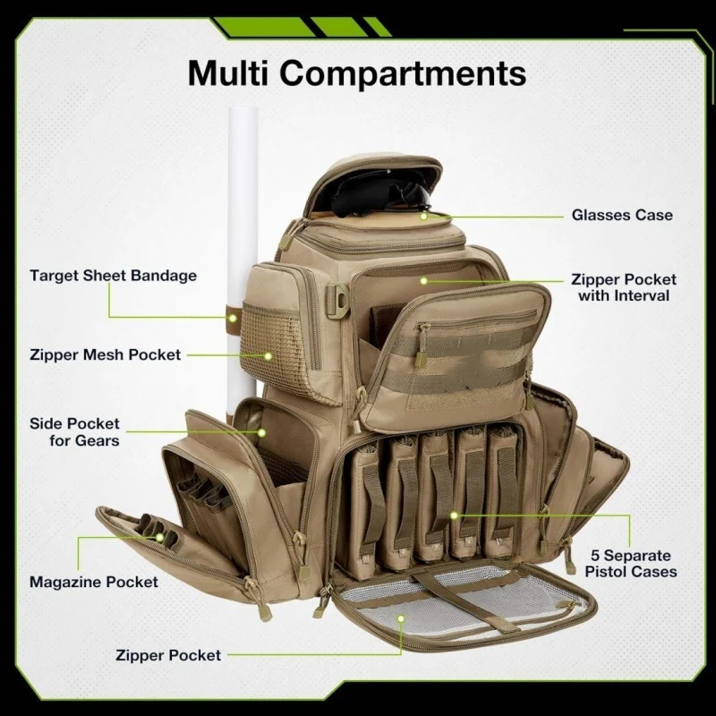 Taktischer Camping-Rucksack Brehn