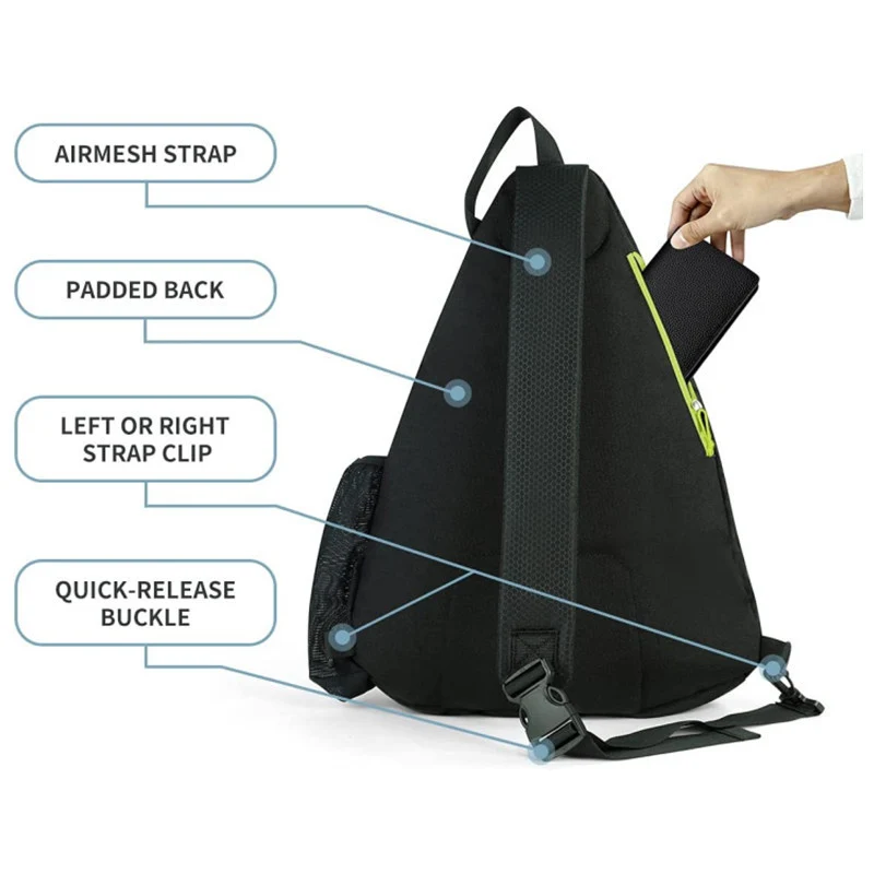 Sports Equipment Sling Backpack Brehn