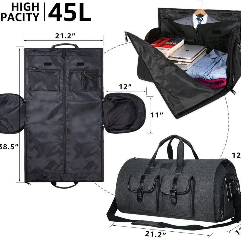 Multi-Pocket Reise-Tasche Brehn