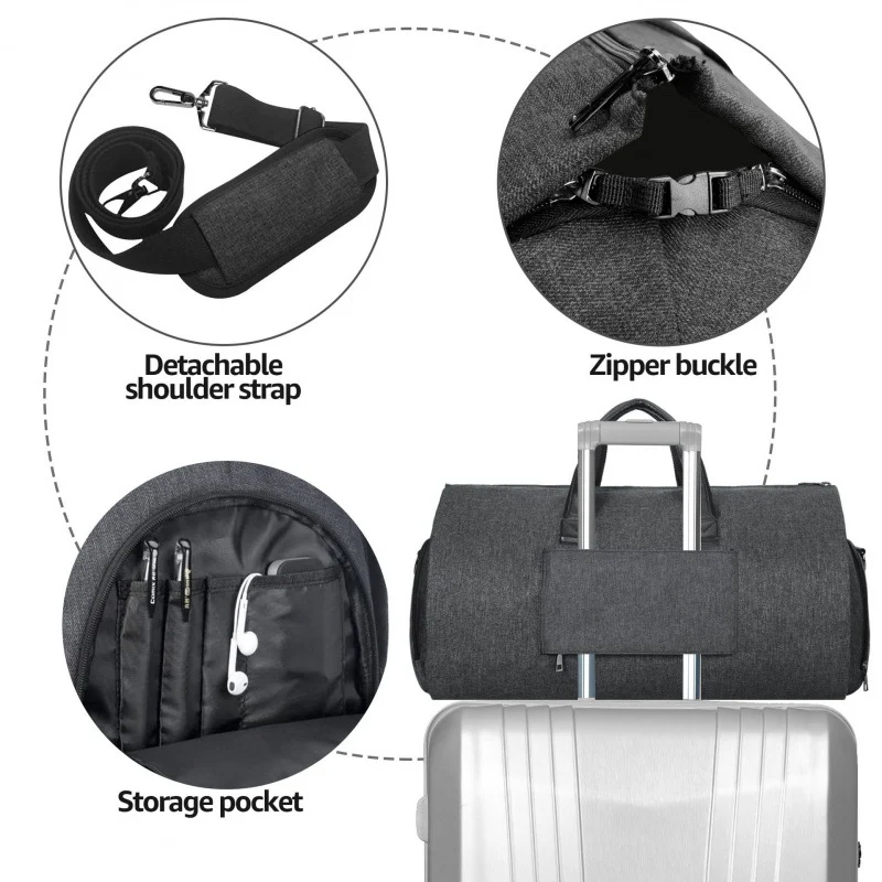 Multi-Pocket Reise-Tasche Brehn