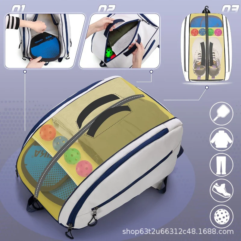 Multi-Compartment Sportausrüstung Rucksack Brehn
