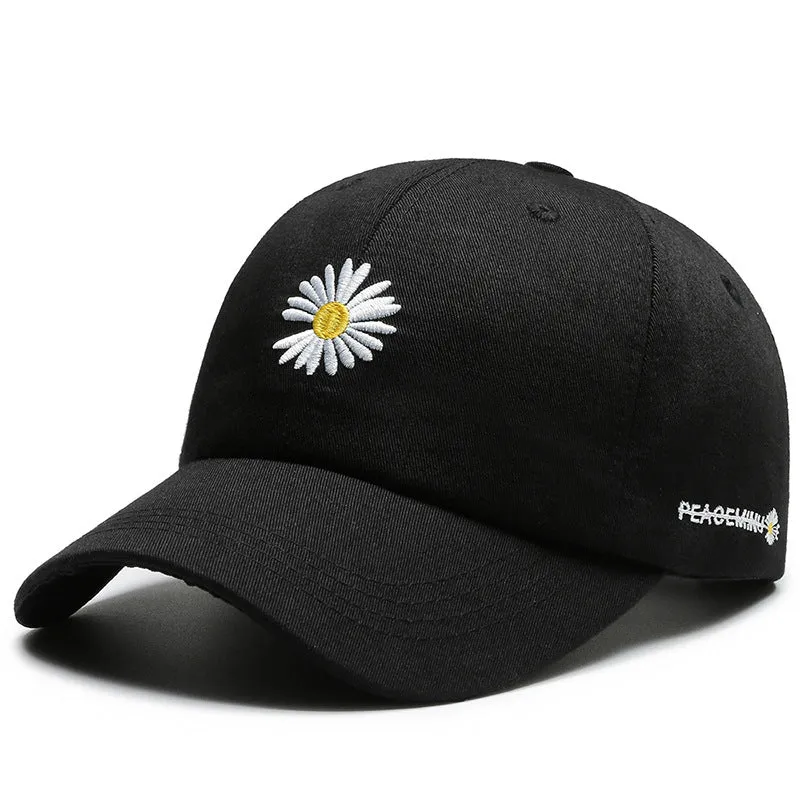 Damen Bestickte Blumen-Baseballkappe Skanto