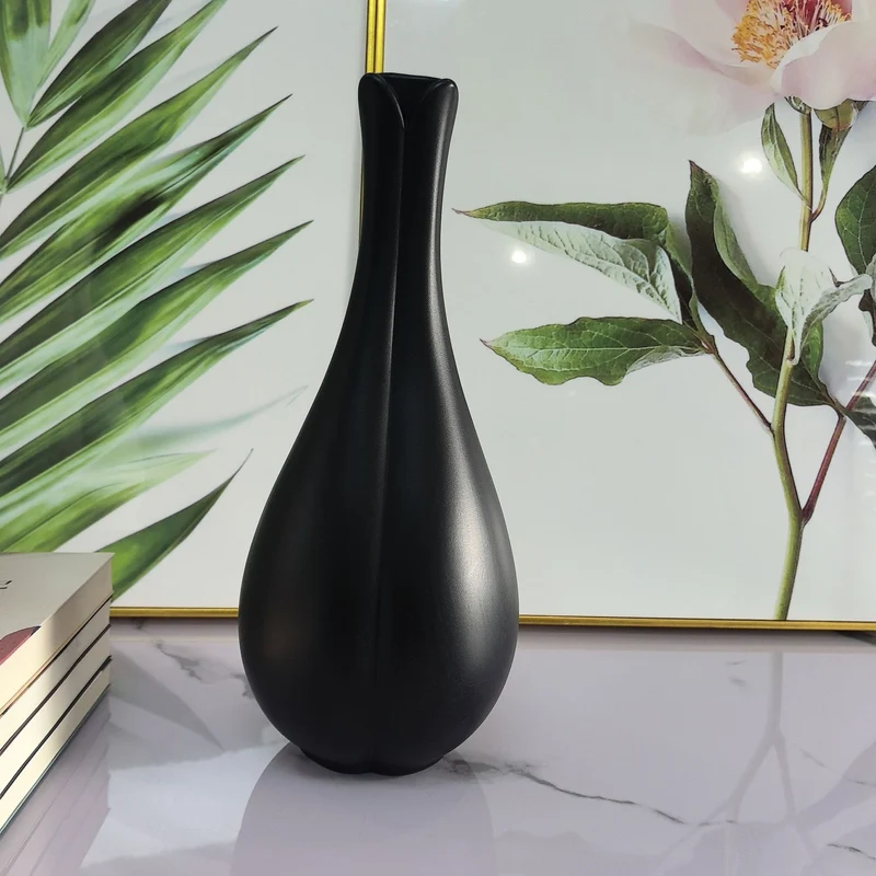 Moderne tulpenförmige dekorative Vase Brehn