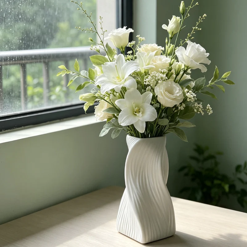 Moderne Skulpturale Dekorative Vase Brehn