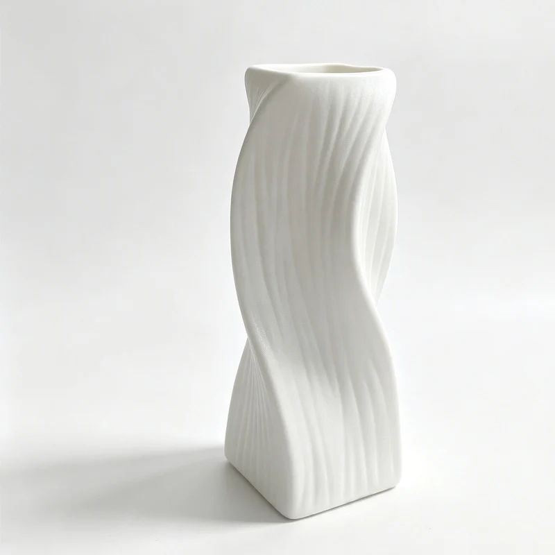 Moderne Skulpturale Dekorative Vase Brehn