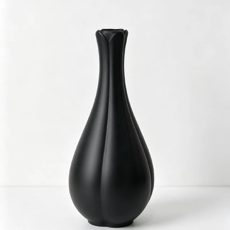 Elegante minimalistische tulpenförmige Vase Brehn