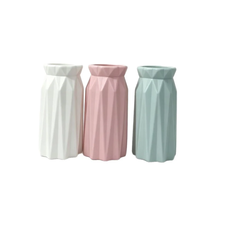 Elegante geometrische Vase Brehn