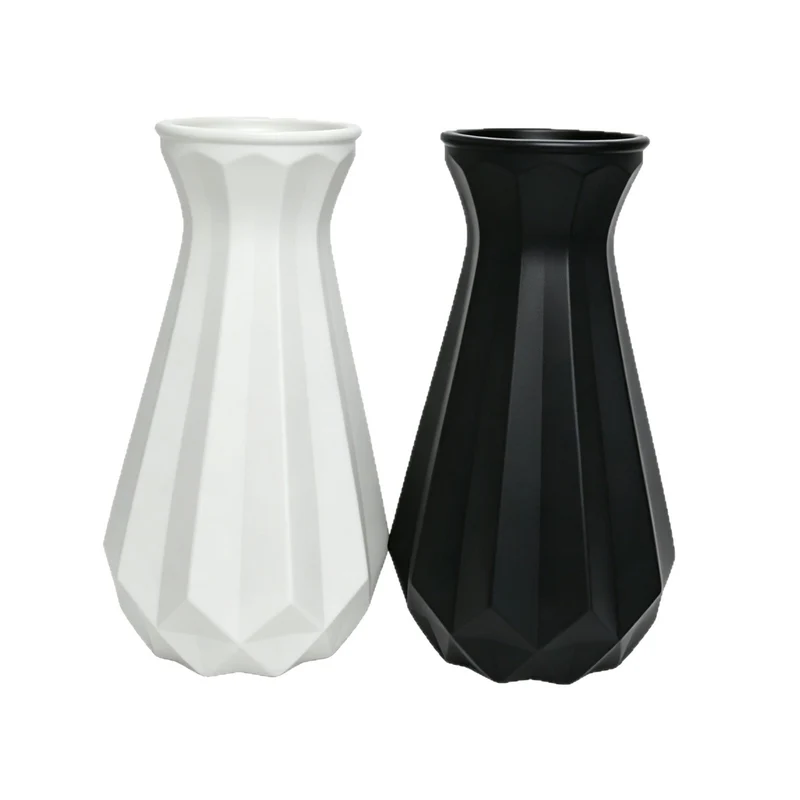 Elegante geometrische Dekovase Brehn