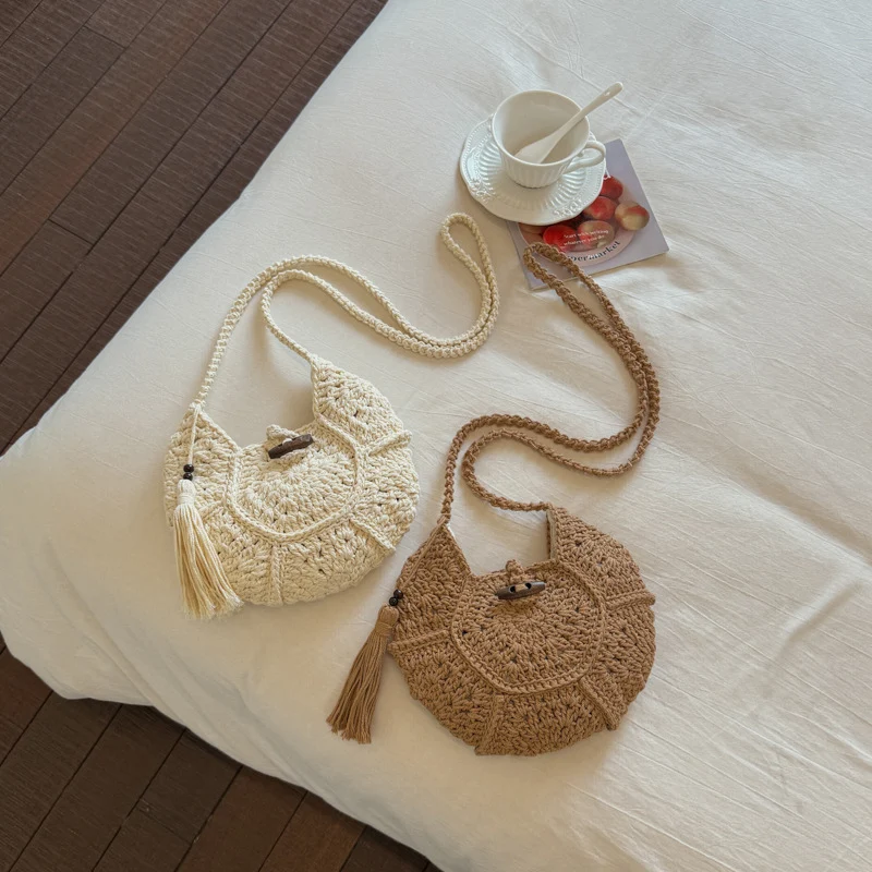 Handgemachte Makramee Tasche Skanto