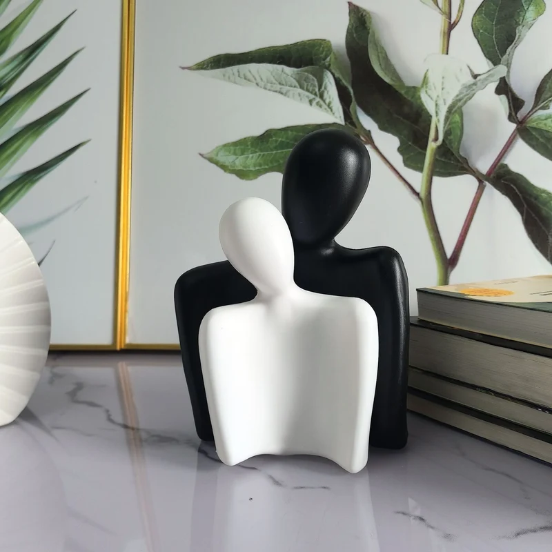 Künstlerische Dualfigur Dekoration Brehn