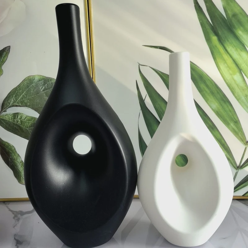 Künstlerische zeitgenössische Tropfen Vase Brehn