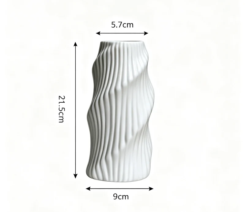 Abstract Textured Decorative Vase Brehn