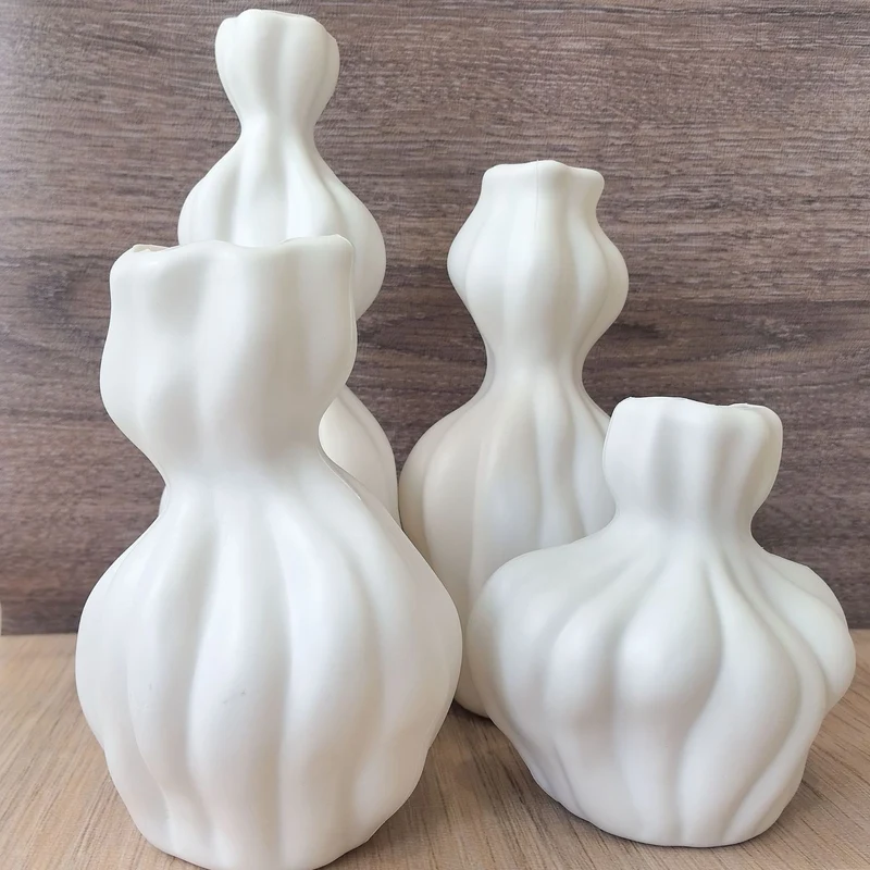 Abstract Textured Decorative Vase Brehn