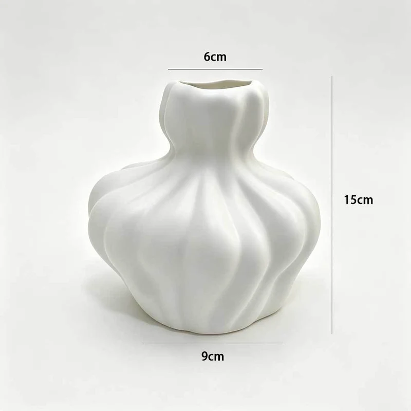 Abstract Skulptural Dekorative Vase Brehn