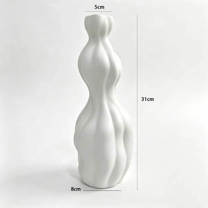 Abstract Skulptural Dekorative Vase Brehn