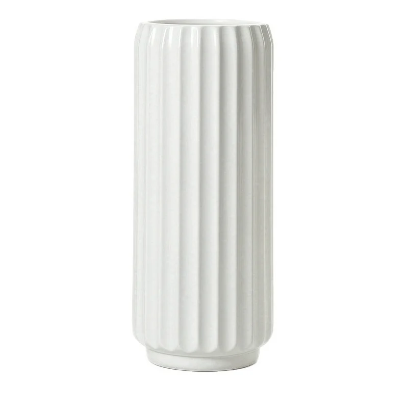 Elegante Fluted Dekorative Bodenvase Brehn