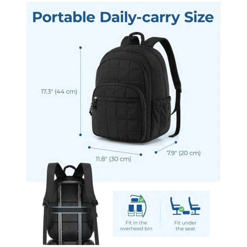 Gepolsterter Mehrfach-Fächer-Rucksack Brehn
