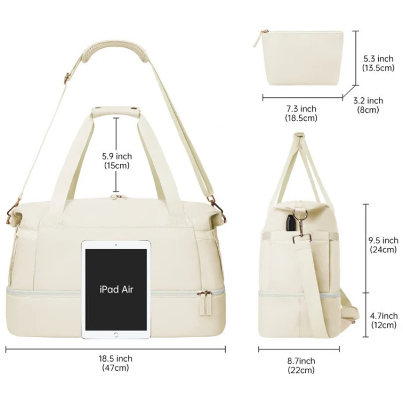 Multi-Pocket Reise-Tasche Brehn