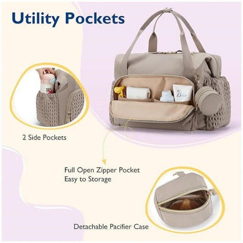 Multi-Funktionale Stylische Reise-Duffle-Tasche Brehn