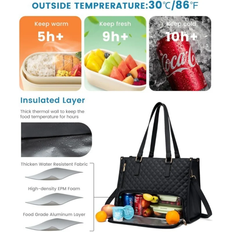 Multi-Funktionale Isolierte Lunch-Tasche Brehn