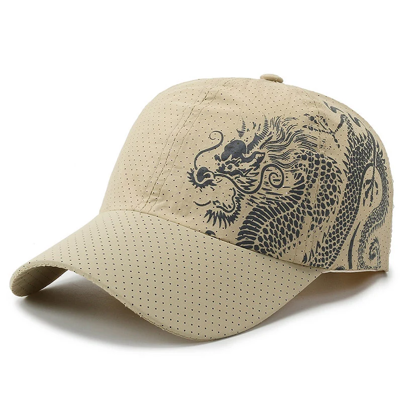 Herren Sport Cap mit Drachenmuster Skanto