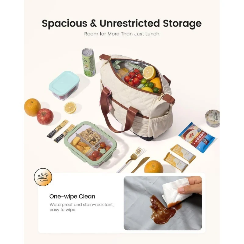 Isolierte Mehrfach-Taschen Lunch Tasche Brehn