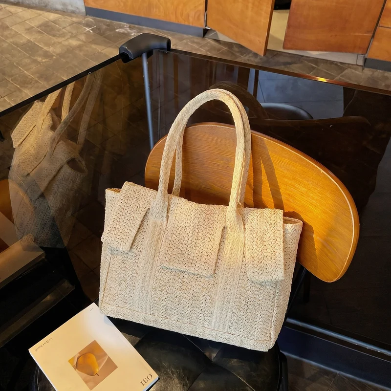 Große handgewebte Tote Bag Skanto