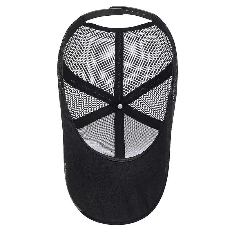 Damen Sportliche Mesh-Cap mit Schnalle Skanto