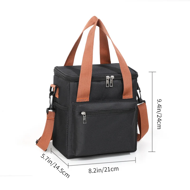 Isolierte Multi-Taschen Lebensmittel Aufbewahrung Kühltasche Brehn