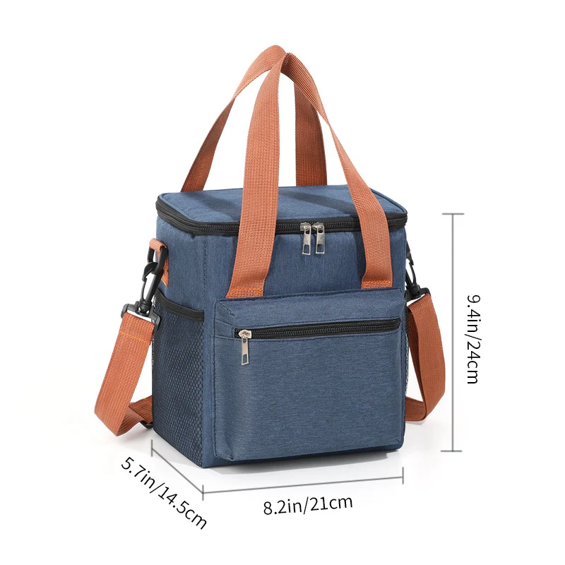 Isolierte Multi-Taschen Lebensmittel Aufbewahrung Kühltasche Brehn
