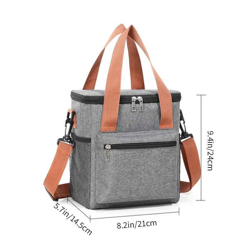 Isolierte Multi-Taschen Lebensmittel Aufbewahrung Kühltasche Brehn