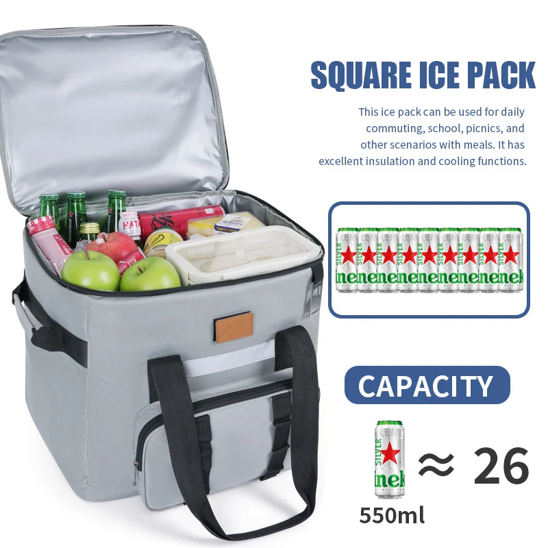 Isolierte Mehrfach-Food-Carrier Brehn